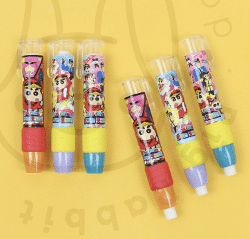 Crayon Crayon Can't Stop Sharp Eraser Power Rangers Unidad - Pig Rabbit Shop Kpop store Spain