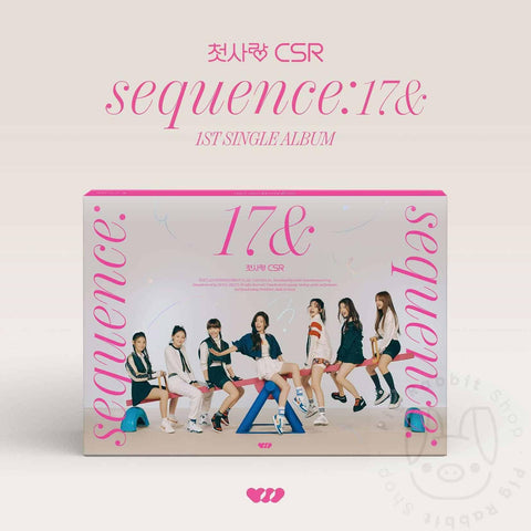 CSR 1st Single Album - Sequence : 17& (Second Press) - Pig Rabbit Shop Kpop store Spain