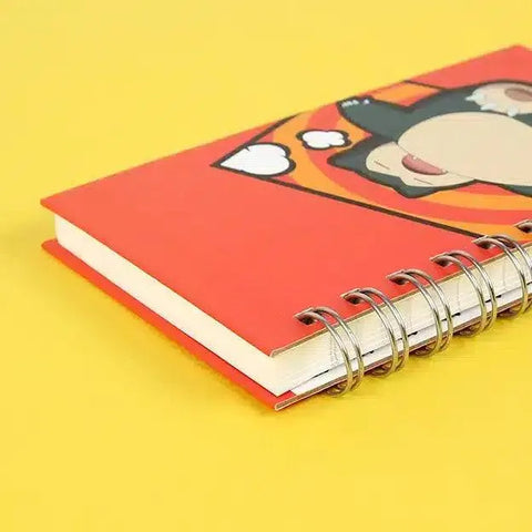 Cuaderno Tapa Dura Anillada Pókemon Roja Snorlax - Pig Rabbit Shop Kpop store Spain