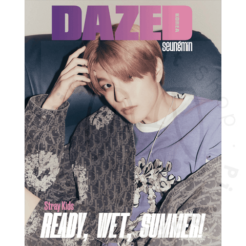 Dazed & Confused Korea 2023.07 COVER STRAY KIDS - Pig Rabbit Shop Kpop store Spain