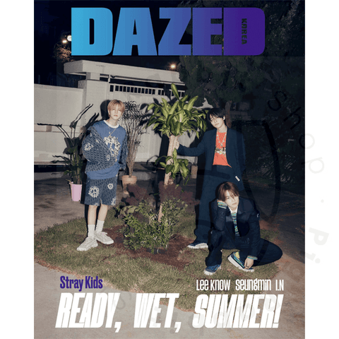 Dazed & Confused Korea 2023.07 COVER STRAY KIDS - Pig Rabbit Shop Kpop store Spain