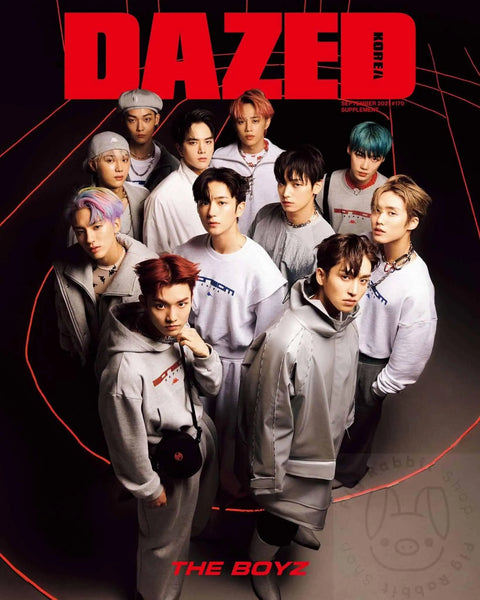 DAZED KOREA - COVER: THE BOYZ (SEPTIEMBRE 2021) - Pig Rabbit Shop Kpop store Spain