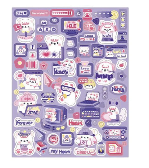 DECO STICKER ELECTRONIC EXPERT - Pig Rabbit Shop Kpop store Spain