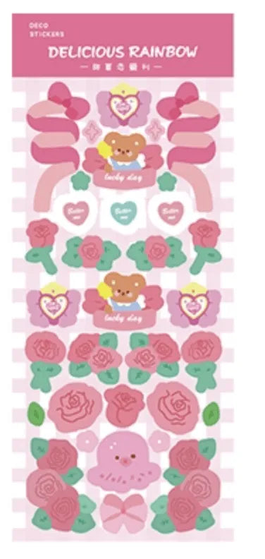 DECO STICKER LUCKY DAY - Pig Rabbit Shop Kpop store Spain