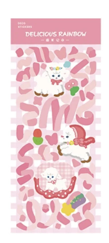 DECO STICKER SHEEP - Pig Rabbit Shop Kpop store Spain