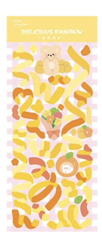 DECO STICKER YELLOW - Pig Rabbit Shop Kpop store Spain