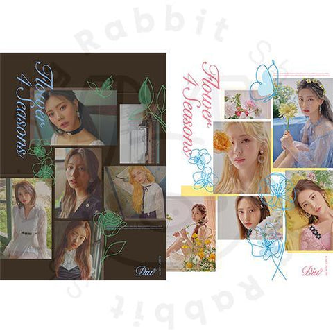 DIA Mini Album Vol.6 - Flower 4 Seasons - Pig Rabbit Shop Kpop store Spain
