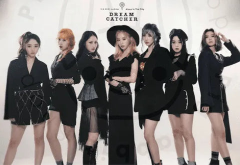 Dreamcatcher - Alone in the city [ b ] poster - Pig Rabbit Shop Kpop store Spain