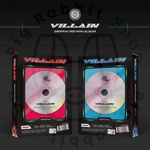 Drippin 3rd mini album - Villain - Pig Rabbit Shop Kpop store Spain