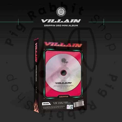 Drippin 3rd mini album - Villain - Pig Rabbit Shop Kpop store Spain