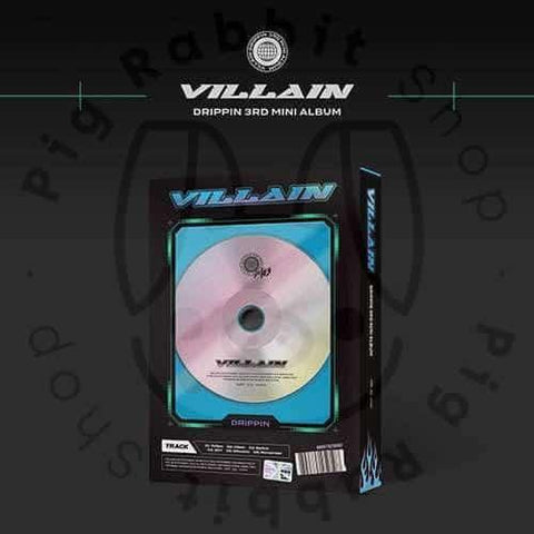 Drippin 3rd mini album - Villain - Pig Rabbit Shop Kpop store Spain