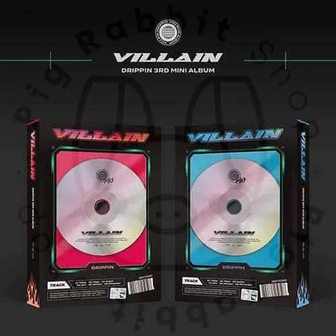 Drippin 3rd mini album - Villain - Pig Rabbit Shop Kpop store Spain