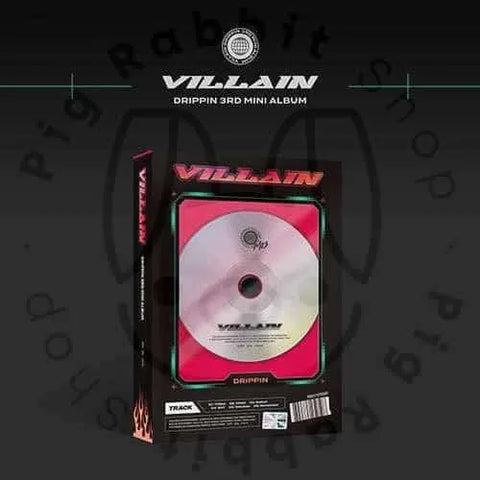 Drippin 3rd mini album - Villain - Pig Rabbit Shop Kpop store Spain