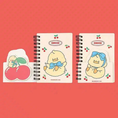 DunDun's Mini Notebook & Sticky Memo Set - Pig Rabbit Shop Kpop store Spain