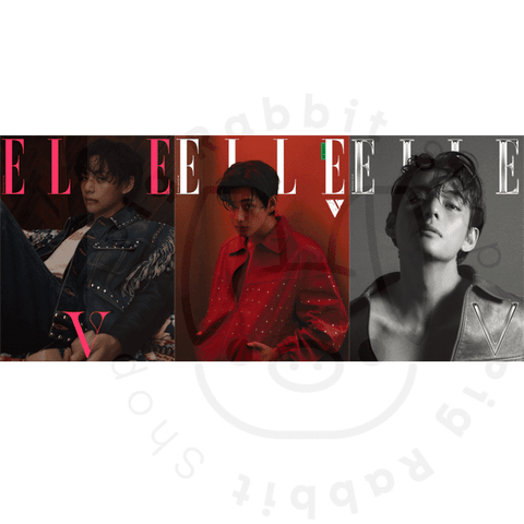 ELLE ABRIL 2023 - COVER V (BTS) - Pig Rabbit Shop Kpop store Spain