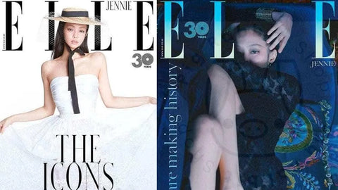ELLE - COVER: BLACKPINK JENNIE (NOV 2022) - Pig Rabbit Shop Kpop store Spain