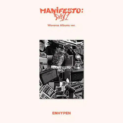 ENHYPEN - ALBUM MANIFESTO DAY 1 (WEVERSE ALBUMS VER.) - Pig Rabbit Shop Kpop store Spain