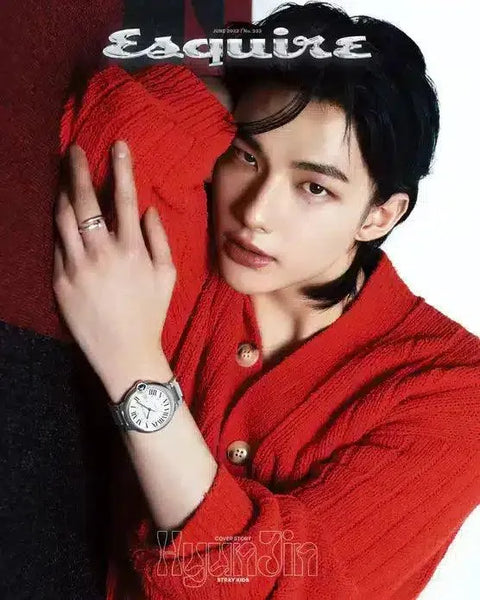 ESQUIRE 2023 JUNE - STRAY KIDS HYUNJIN COVER - Pig Rabbit Shop Kpop store Spain