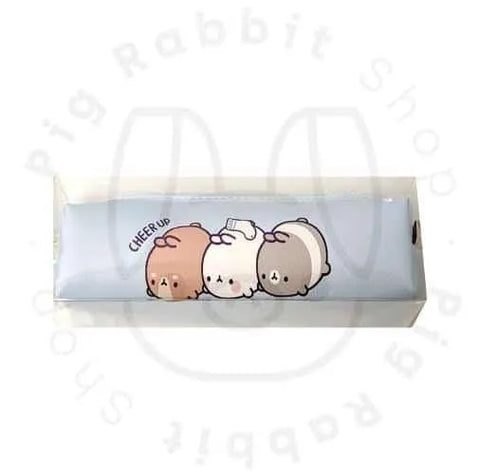 Estuche Molang the rabbit azul - Pig Rabbit Shop Kpop store Spain