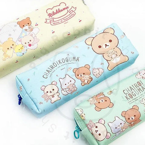 Estuche Rilakkuma Chairoikoguma - SAN X - Pig Rabbit Shop Kpop store Spain