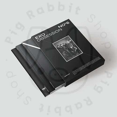 EXO Album Vol.6 - OBSESSION (OBSESSION Ver.) - Pig Rabbit Shop Kpop store Spain