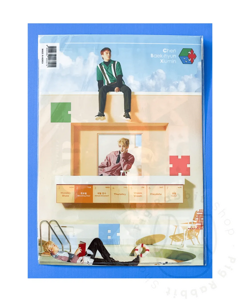 Exo CBX - Carpeta A4 - Pig Rabbit Shop Kpop store Spain