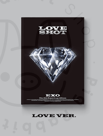 EXO Repackage Album Vol.5 - LOVE SHOT - Pig Rabbit Shop Kpop store Spain