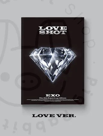 EXO Repackage Album Vol.5 - LOVE SHOT - Pig Rabbit Shop Kpop store Spain