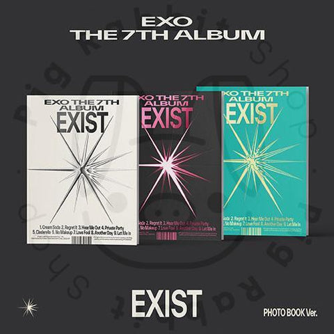 EXO The 7th Album - EXIST (Photo Book Ver.) - Pig Rabbit Shop Kpop store Spain