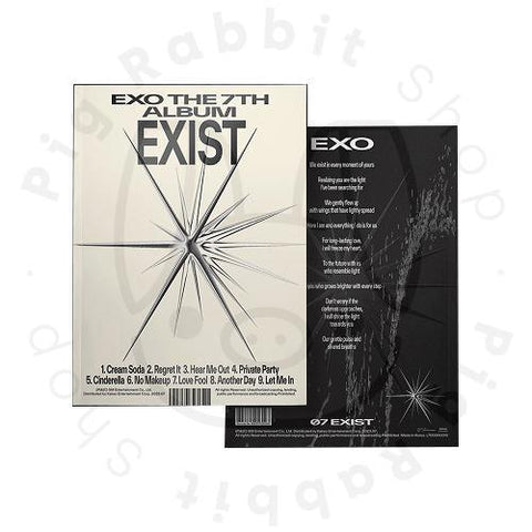 EXO The 7th Album - EXIST (Photo Book Ver.) - Pig Rabbit Shop Kpop store Spain