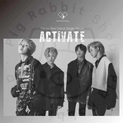 FANXY RED Single Album Vol. 1 - ACTIVATE - Pig Rabbit Shop Kpop store Spain