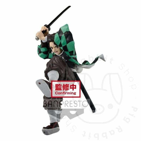 Figura de Tanjiro Kamado Demon Slayer: Kimetsu no Yaiba Estatua PVC Maximatic The Tanjiro Kamado II – Banpresto - Pig Rabbit Shop Kpop store Spain