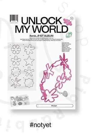 fromis_9 1st Album - Unlock My World - Pig Rabbit Shop Kpop store Spain