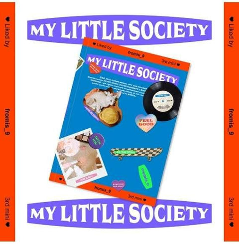 Fromis_9 Mini Album Vol. 3 - My Little Society - Pig Rabbit Shop Kpop store Spain