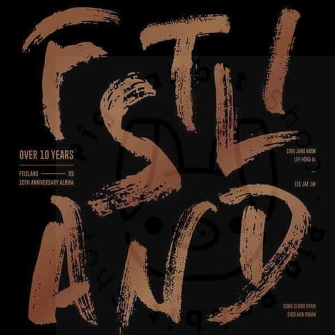 Ftisland 10th anniversary album - Over 10 years - Pig Rabbit Shop Kpop store Spain