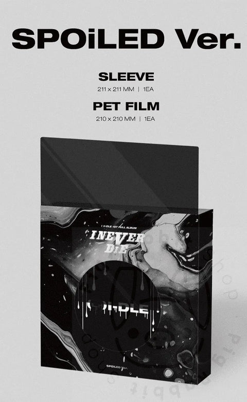 (G)I-DLE 1st Full Album - I NEVER DIE - Pig Rabbit Shop Kpop store Spain