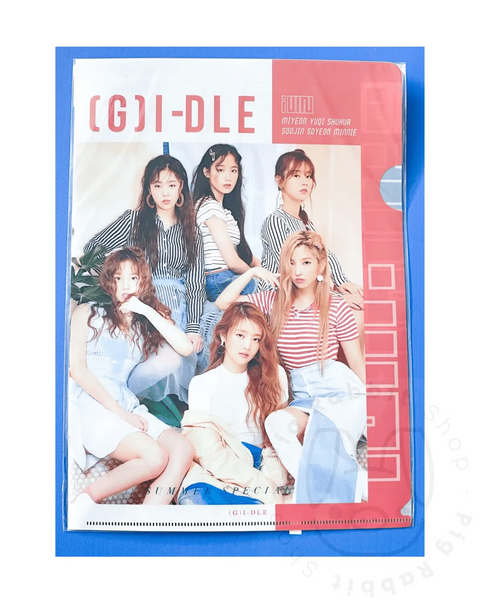 (G)i-dle - Carpea A4 - Pig Rabbit Shop Kpop store Spain