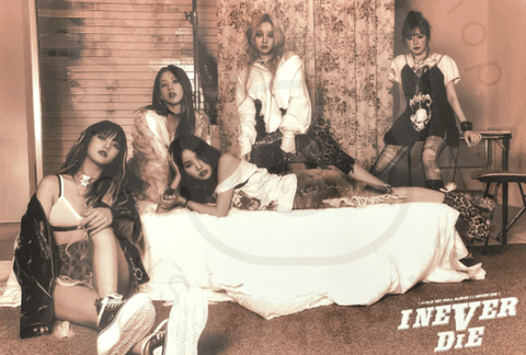 (G)I-DLE - I never die [ Spoiled ] poster - Pig Rabbit Shop Kpop store Spain