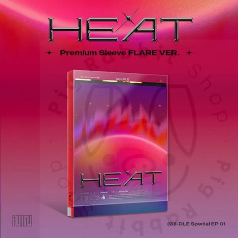 (G)I-DLE Special Album - HEAT - Pig Rabbit Shop Kpop store Spain