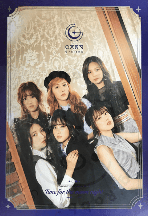 Gfriend - Time for the moon night [ a ] poster - Pig Rabbit Shop Kpop store Spain