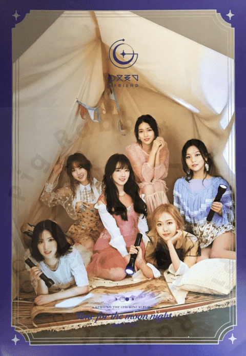 Gfriend - Time for the moon night [ c ] poster - Pig Rabbit Shop Kpop store Spain