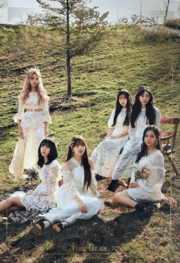 Gfriend - Time for us [ daybreak ] poster - Pig Rabbit Shop Kpop store Spain