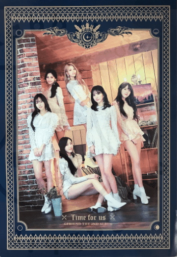 Gfriend - Time for us [ limited ] poster - Pig Rabbit Shop Kpop store Spain