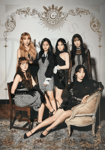 Gfriend - Time for us [ midnight ] poster - Pig Rabbit Shop Kpop store Spain
