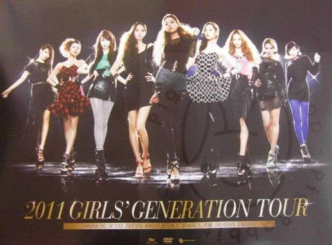 Girls' generation - 2011 tour poster - Pig Rabbit Shop Kpop store Spain