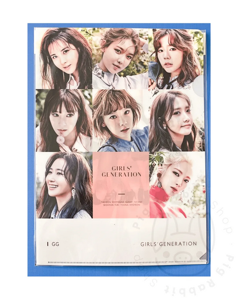 Girls generation - Carpeta A4 - Pig Rabbit Shop Kpop store Spain