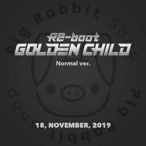 Golden Child Album Vol.1 - Re-boot (Normal Ver.) - Pig Rabbit Shop Kpop store Spain