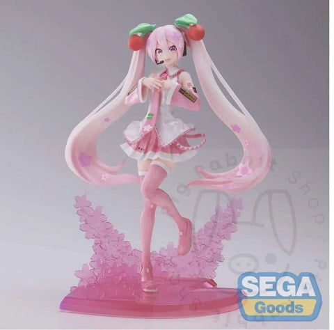 HATSUNE MIKU SAKURA MIKU 2023 VER FIG 21 CM HATSUNE MIKU LUMINASTA - Pig Rabbit Shop Kpop store Spain