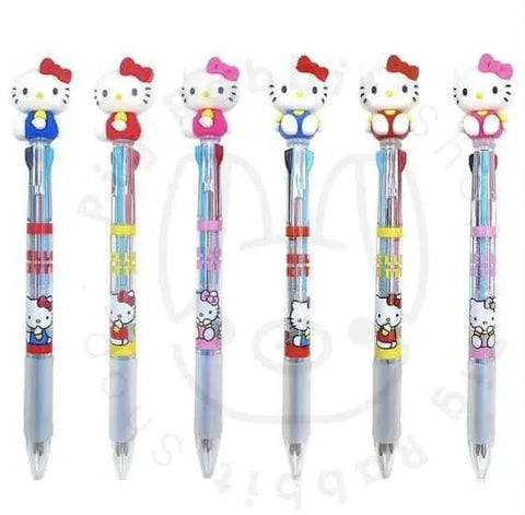 Hello Kitty Figure 3-Color Ballpoint Pen 7.0 - Pig Rabbit Shop Kpop store Spain