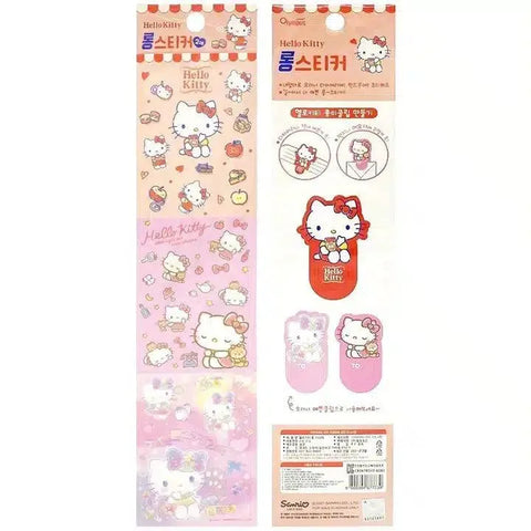 HELLO KITTY LONG STICKER - Pig Rabbit Shop Kpop store Spain